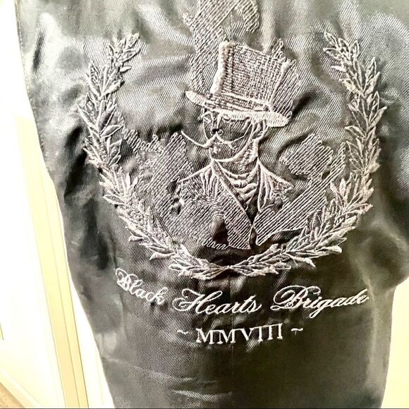 Born in Los Angeles black hearts brigade grey vest - Picture 8 of 13